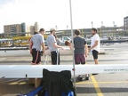 Men s team chatting  minus Shoemaker